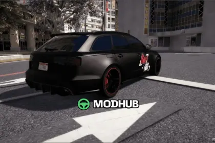 Автомобіль Audi RS6 2016 для GTA 5