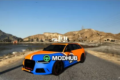 Автомобіль Audi RS6 2016 для GTA 5