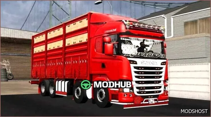 Вантажівка Scania Kirkayak для Euro Truck Simulator 2