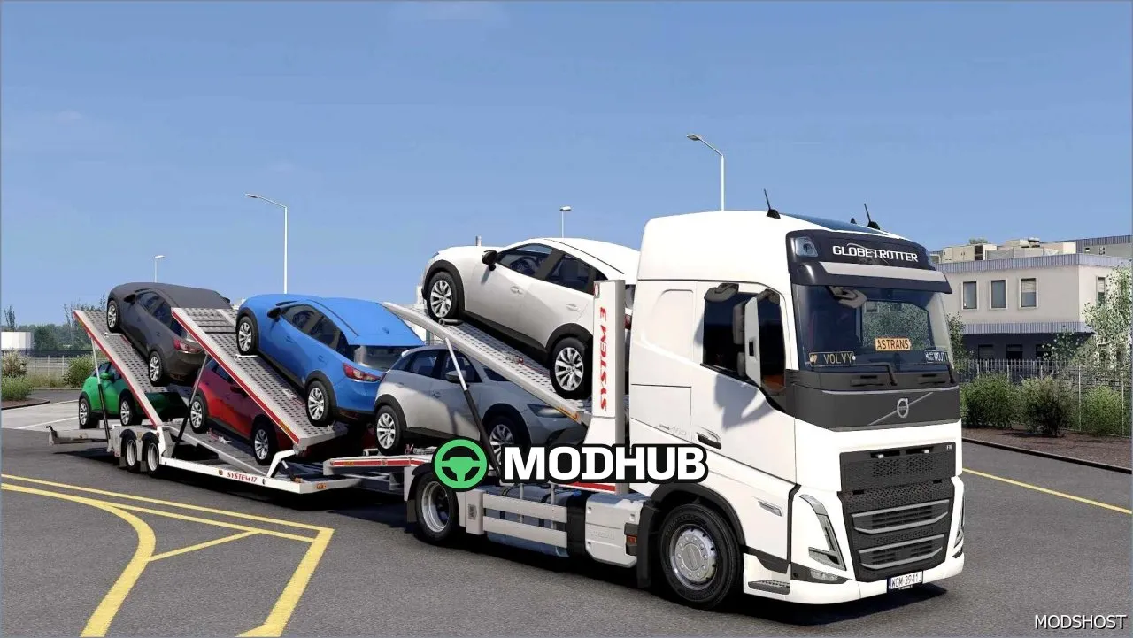 Причіп Rolfo System (CAR Carrier) V3.17 для Euro Truck Simulator 2