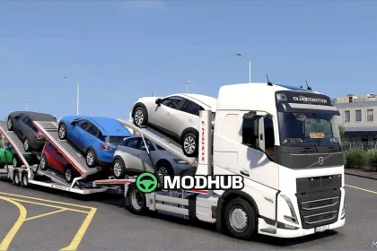 Причіп Rolfo System (CAR Carrier) V3.17 для Euro Truck Simulator 2