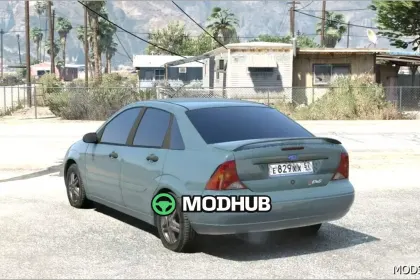 Автомобіль Ford Focus 1 для GTA 5