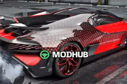 Автомобіль Bugatti Divo для GTA 5
