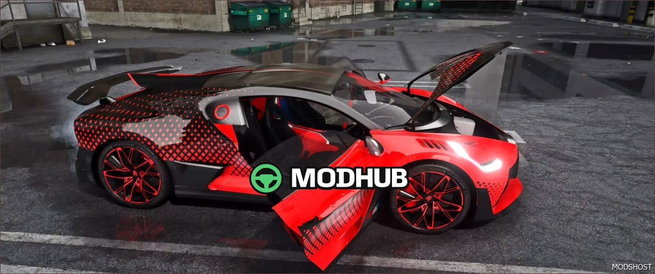 Автомобіль Bugatti Divo для GTA 5