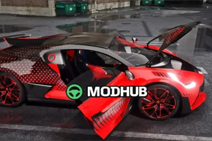 Автомобіль Bugatti Divo для GTA 5