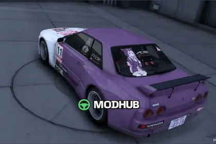 Автомобіль Nissan BNR R32 RDS для GTA 5