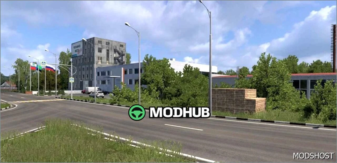 Карта Project Chernozemye V2.1.3.1 для Euro Truck Simulator 2