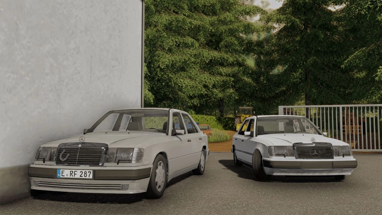 Автомобіль Mercedes Benz W124 для Farming Simulator 22