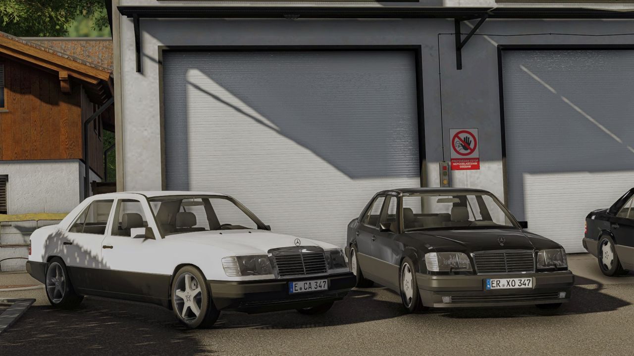Auto Mercedes Benz W124 für Farming Simulator 22