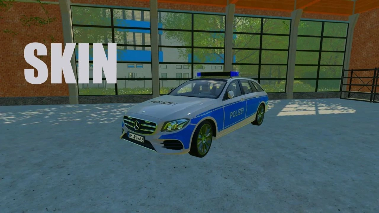 Скін Mercedes-Benz E-Class 2016 для Farming Simulator 22