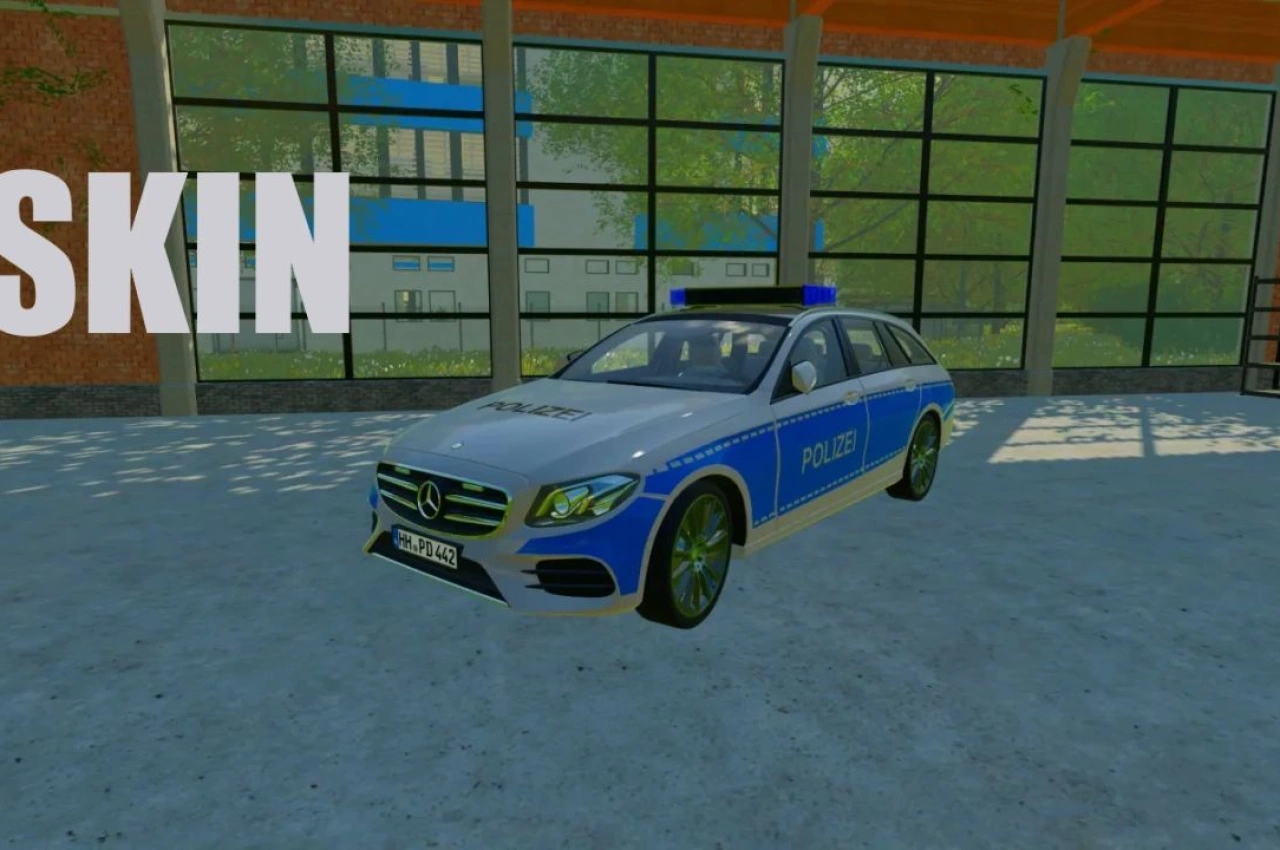 Скін Mercedes-Benz E-Class 2016 для Farming Simulator 22