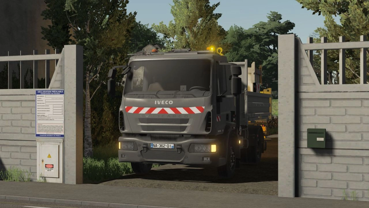 Вантажівка IVECO Eurocargo для Farming Simulator 22