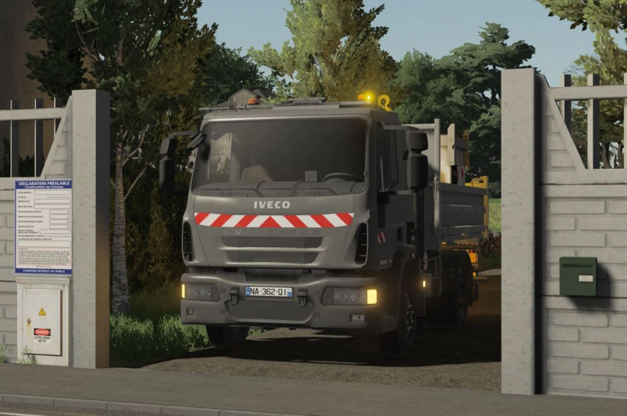 Вантажівка IVECO Eurocargo для Farming Simulator 22