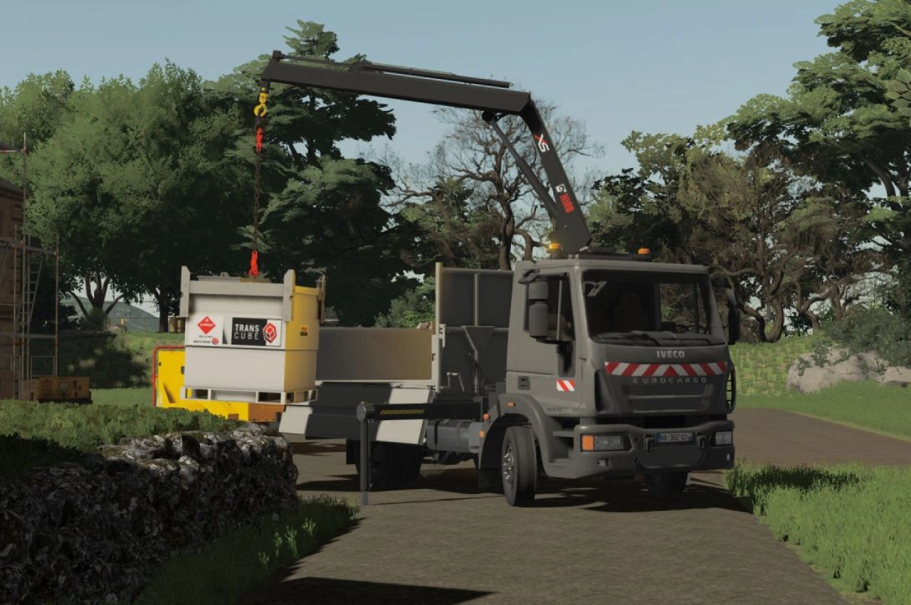 Вантажівка IVECO Eurocargo для Farming Simulator 22