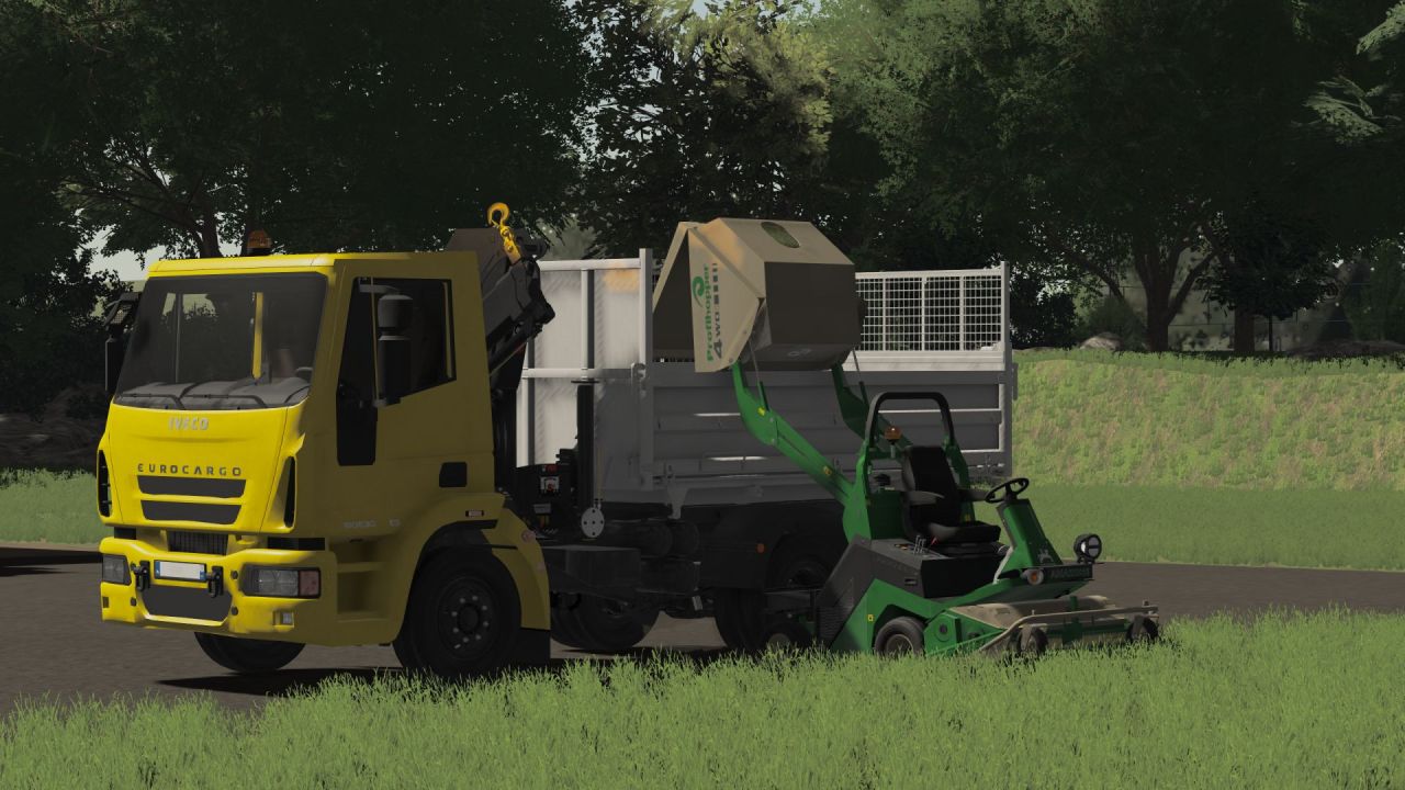 Вантажівка IVECO Eurocargo для Farming Simulator 22