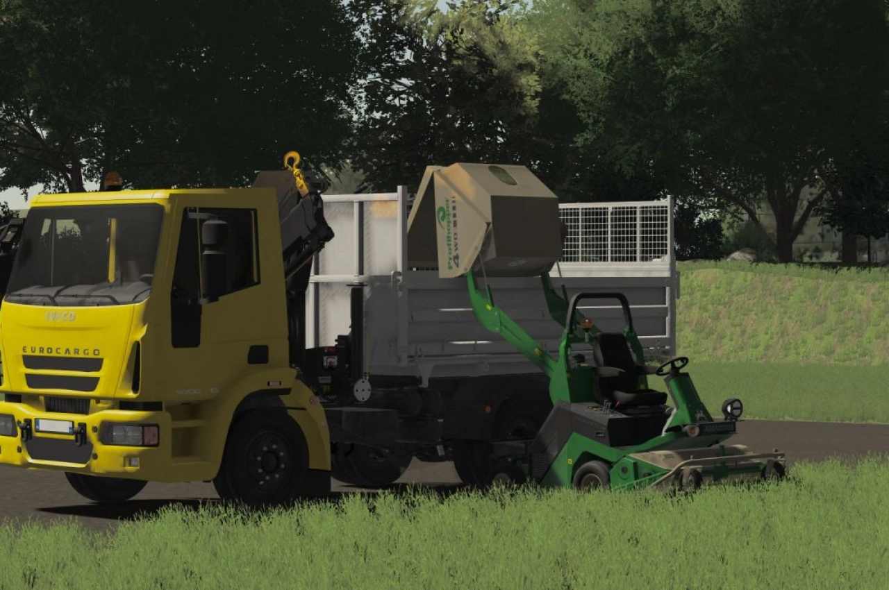 Вантажівка IVECO Eurocargo для Farming Simulator 22