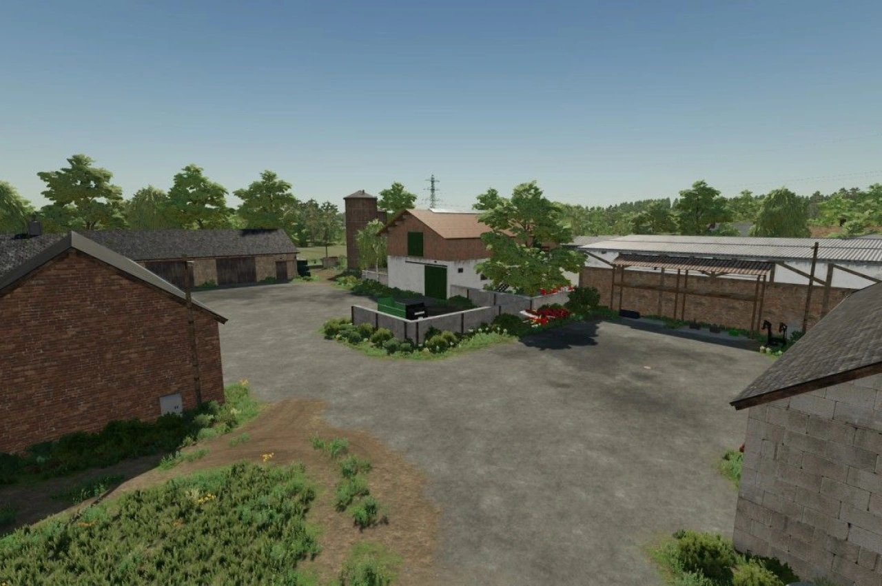 Карта Hof Bergmann для Farming Simulator 22