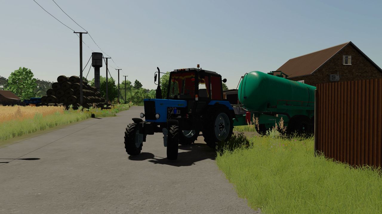 Трактор MTZ 82 для Farming Simulator 22