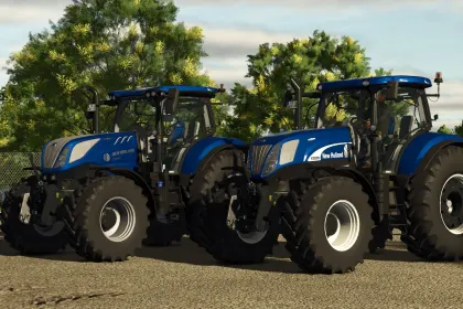 Mod Beta-Version des lang erwarteten CNH CCM LWB (lange Radstand) für Case IH Puma und New Holland T7 mit Auswahl an Motoren und Reifen von führenden Herstellern CNH CCM LWB für Farming Simu