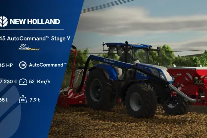 Mod Beta wersja długo oczekiwanego CNH CCM LWB (długa baza) dla Case IH Puma i New Holland T7 z wyborem silników i opon od wiodących producentów CNH CCM LWB dla Farming Simu — 3