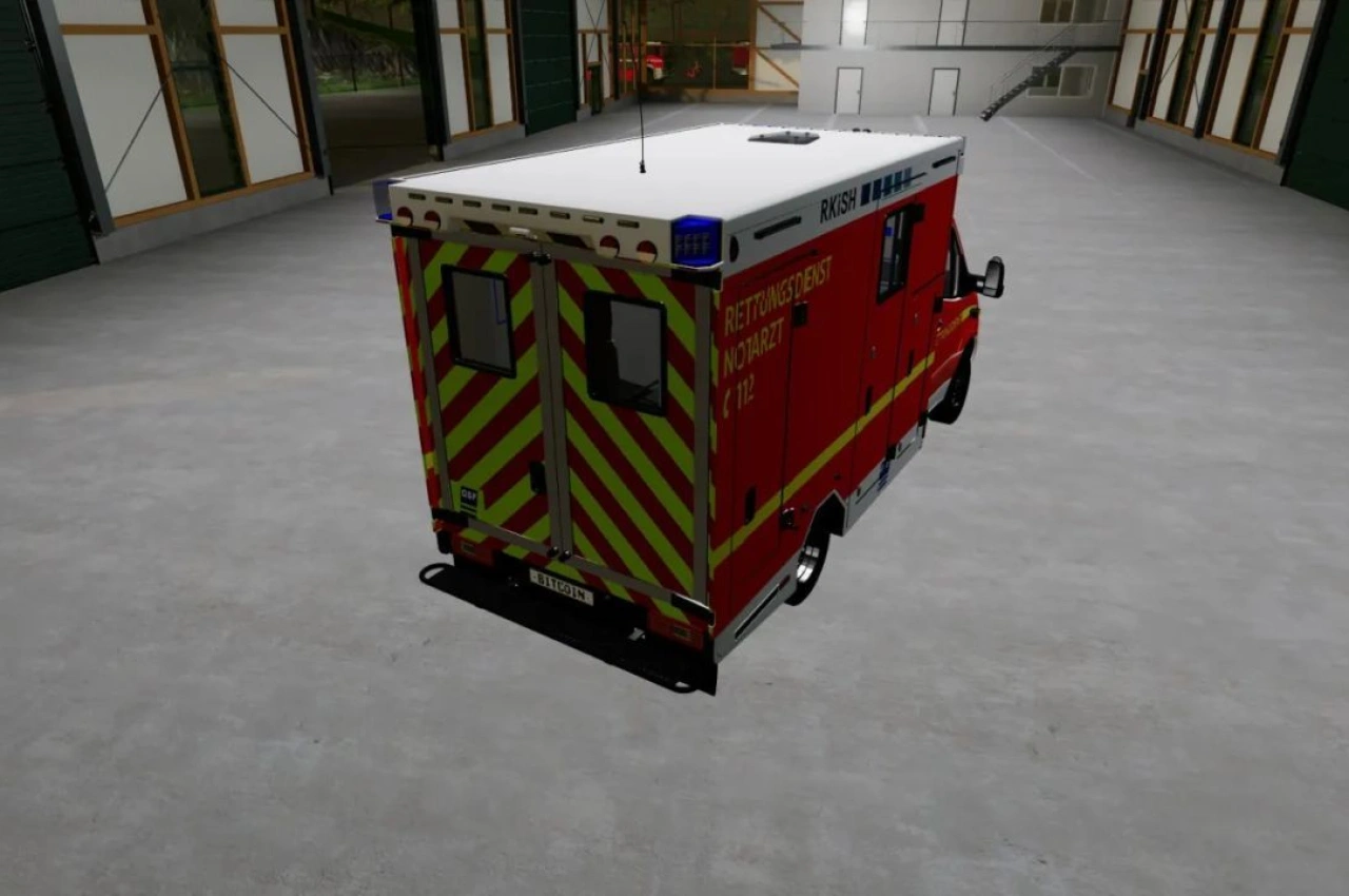 Скін Mercedes Benz GSF RKiSH для Farming Simulator 22