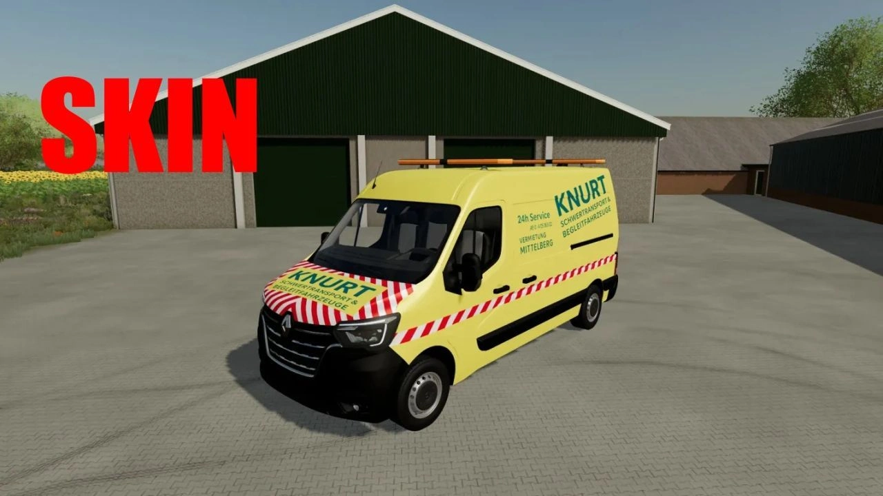 Скін Renault Knurt для Farming Simulator 22