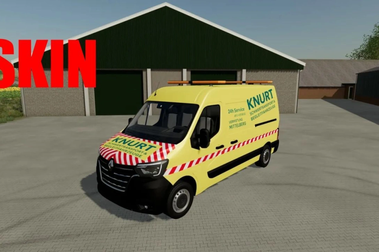 Скін Renault Knurt для Farming Simulator 22