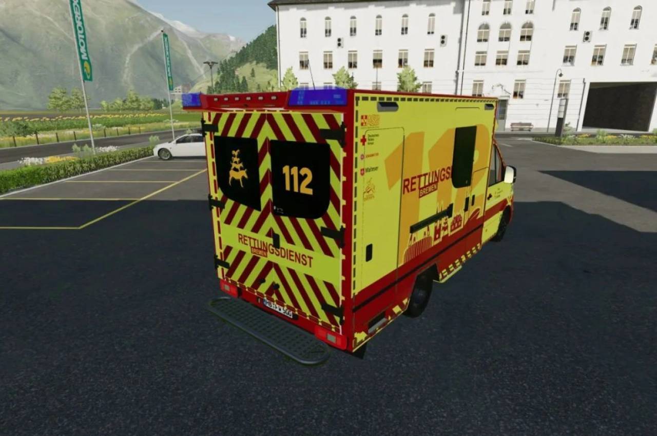 Скін MAN TGE та Volkswagen Fahrtec RTW для Farming Simulator 22