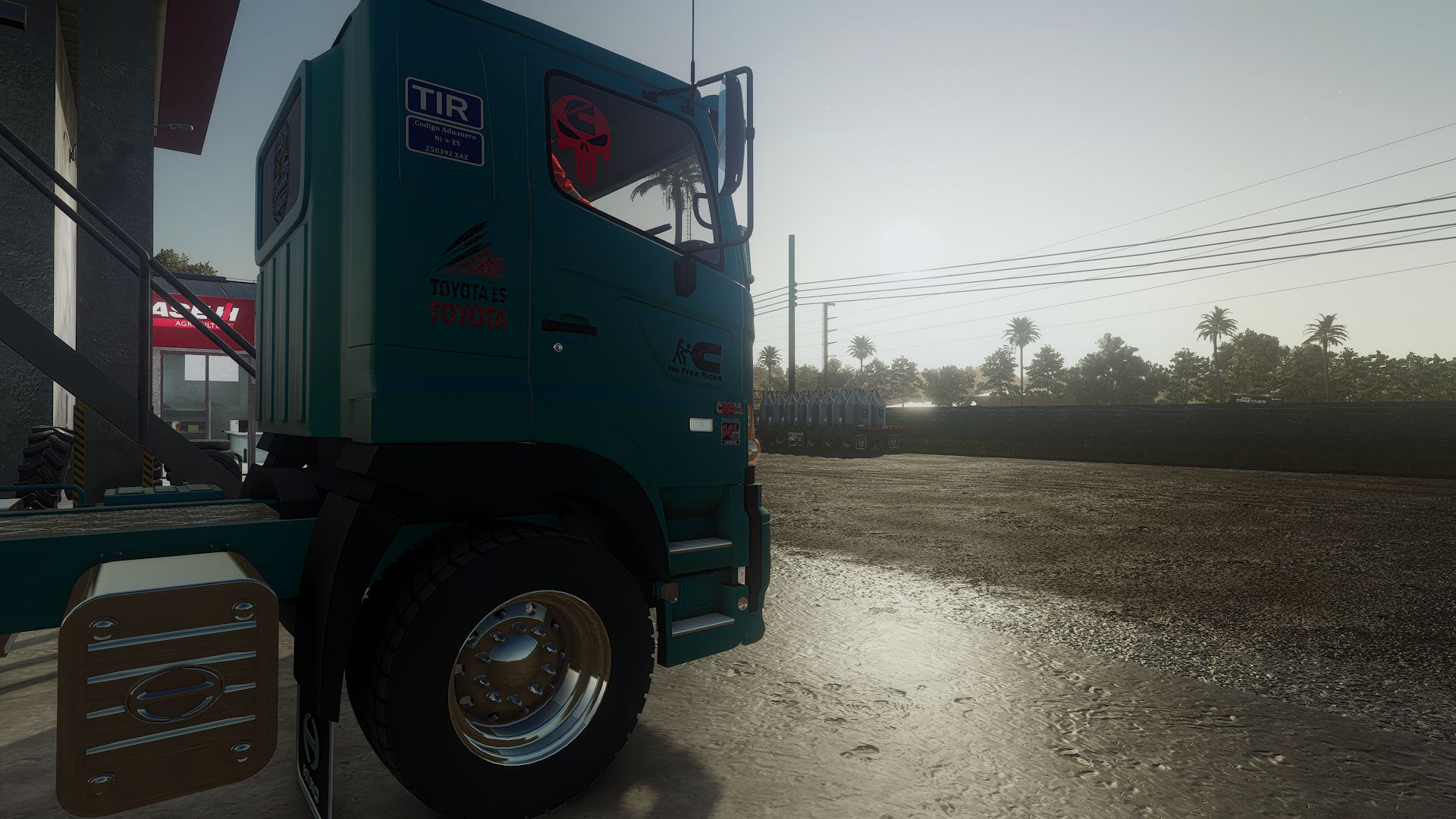 Toyota Hino 700 Paket für Farming Simulator 25 - Screenshots