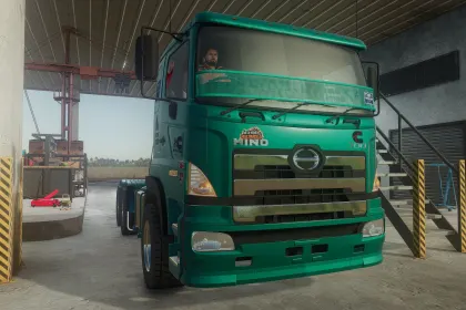 Пак Toyota Hino 700 для Farming Simulator 25 — 4