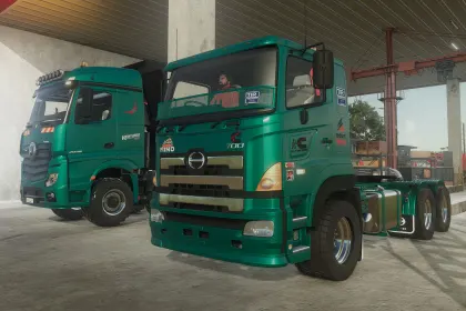 Пак Toyota Hino 700 для Farming Simulator 25 — 5