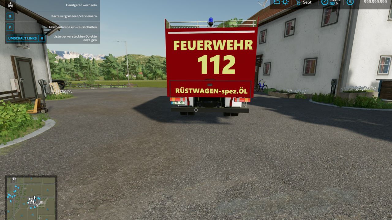 Rettungswagen Mercedes-Benz LK917F für Farming Simulator 22