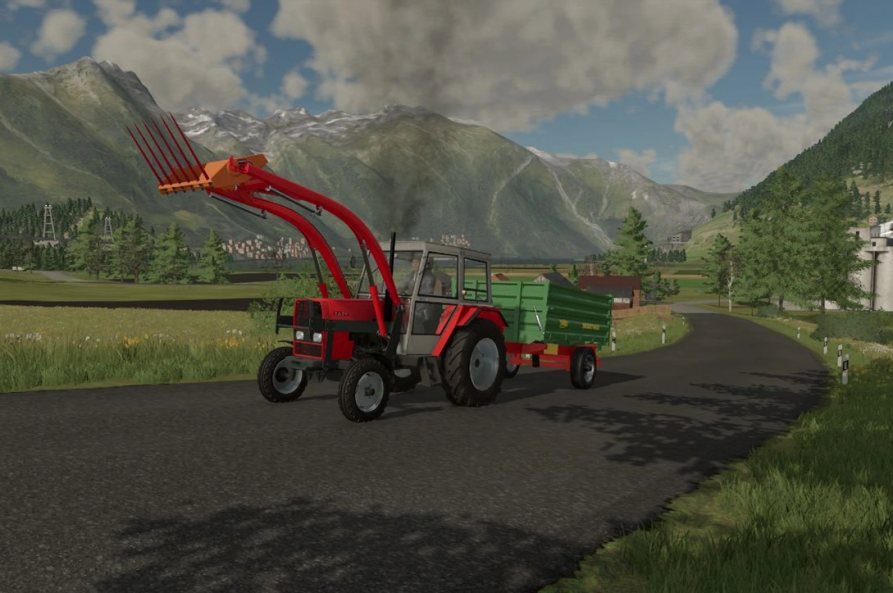 Трактор Massey Ferguson 254 для Farming Simulator 22
