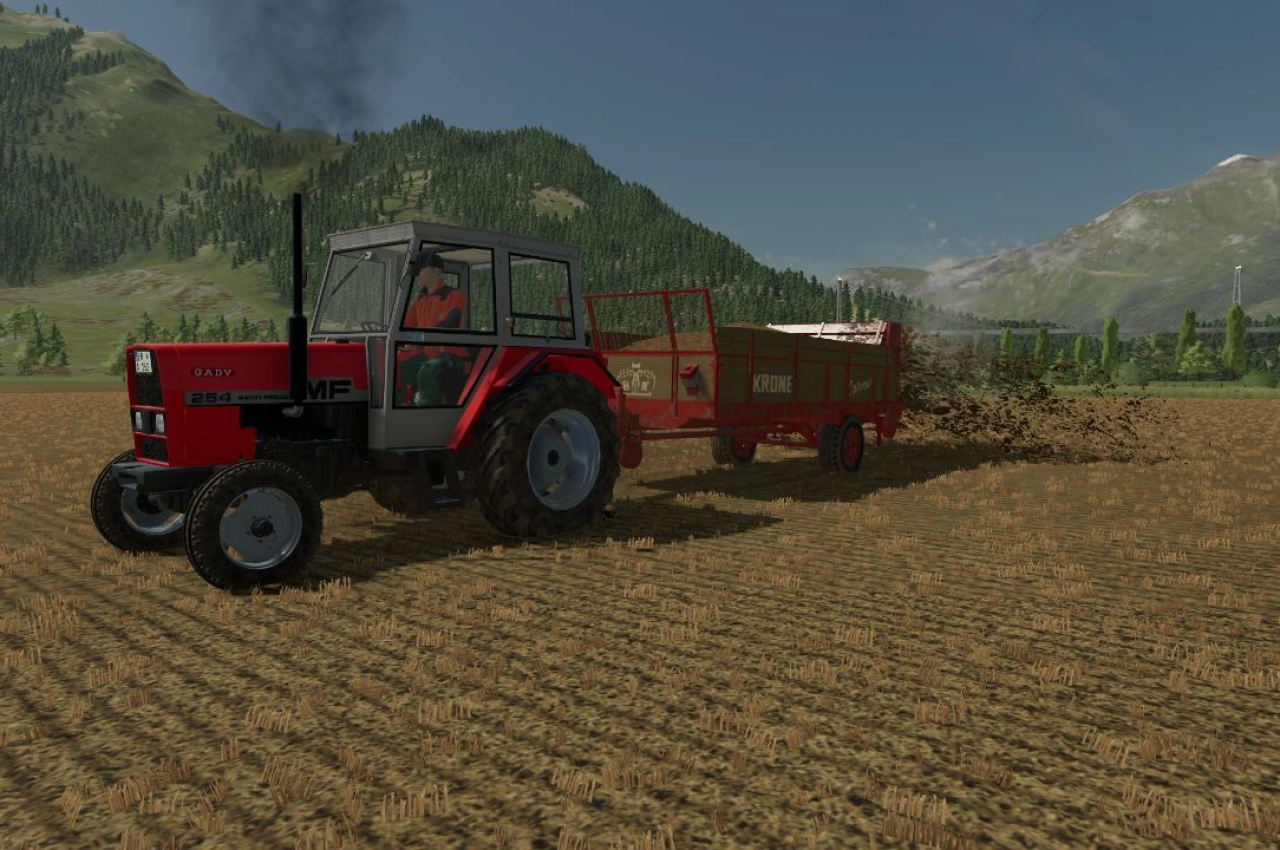Трактор Massey Ferguson 254 для Farming Simulator 22