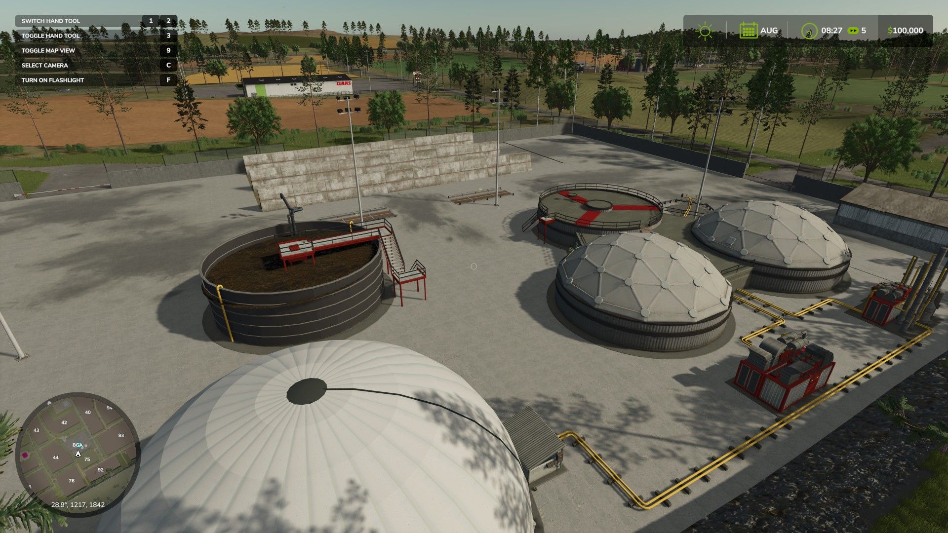 Мапа Almosta Farm для Farming Simulator 25 - Скріншоти