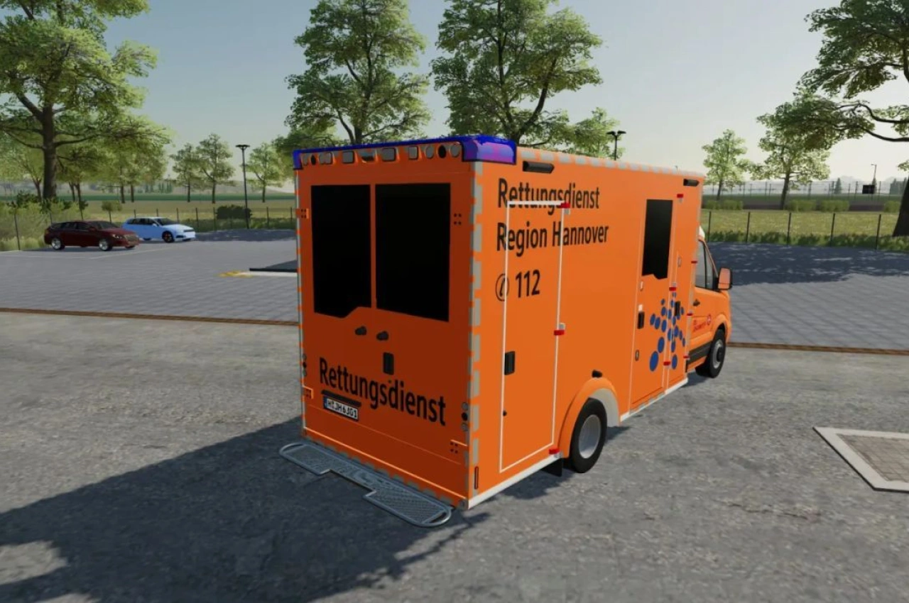 Скін Mercedes Benz W906 WAS RTW для Farming Simulator 22