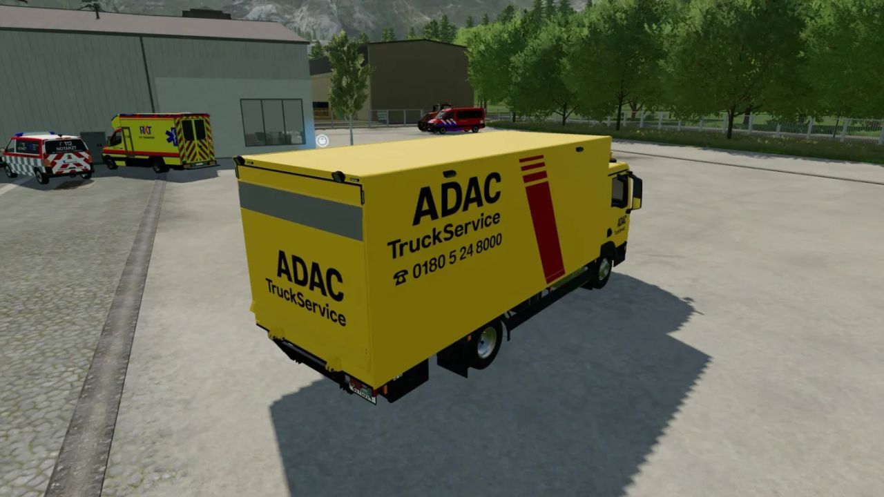 Skin MAN ADAC for Farming Simulator 22