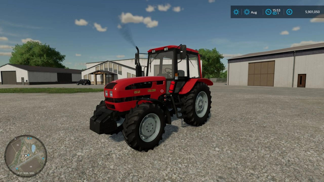 Трактор MTZ 920-1025.3 для Farming Simulator 22