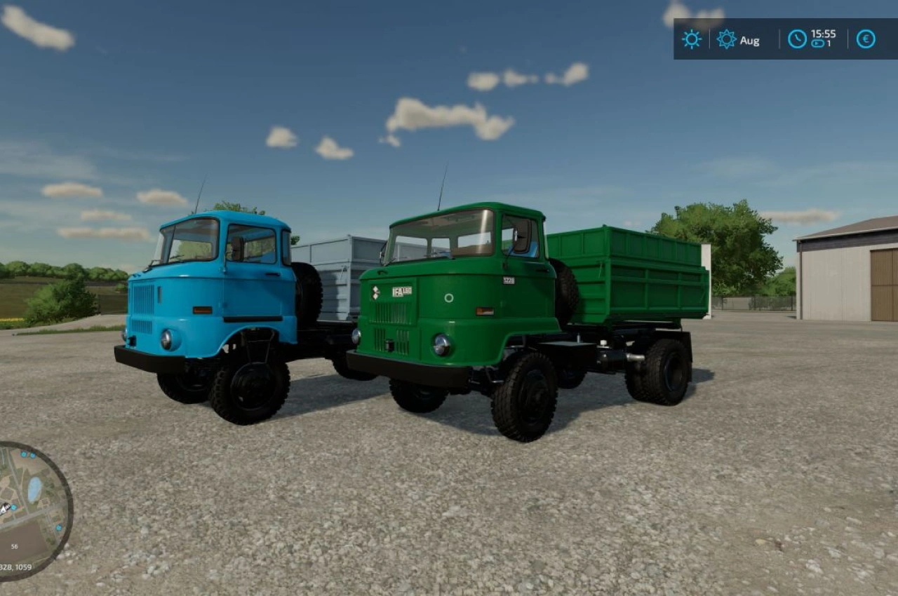 Пакет IFA W50-L60 для Farming Simulator 22