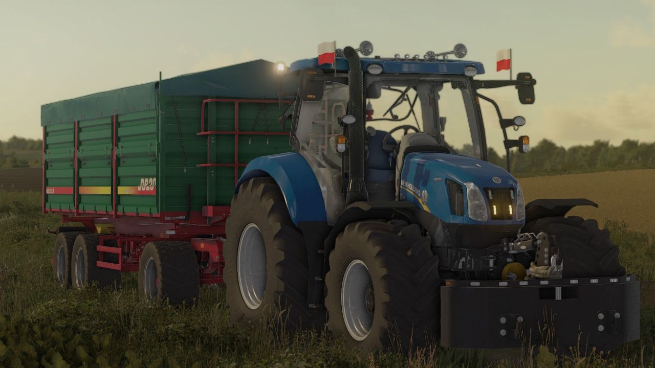 Трактор New Holland T6 2012 Edit для Farming Simulator 22
