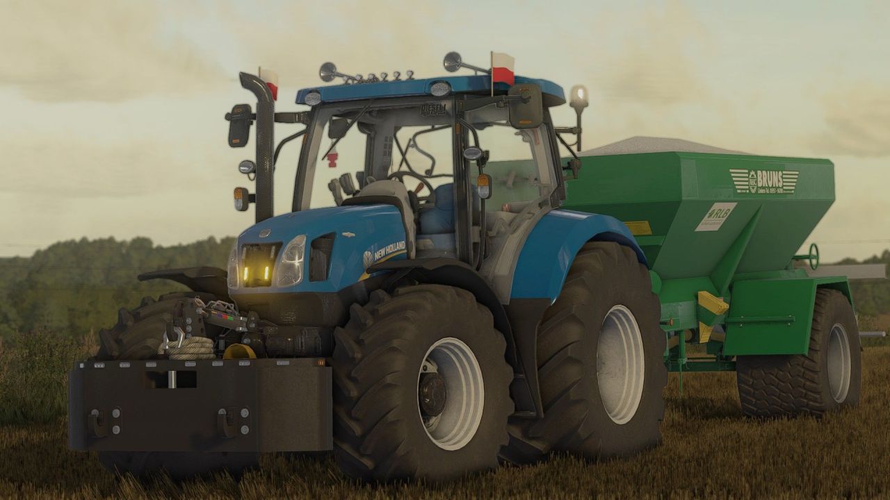 Трактор New Holland T6 2012 Edit для Farming Simulator 22
