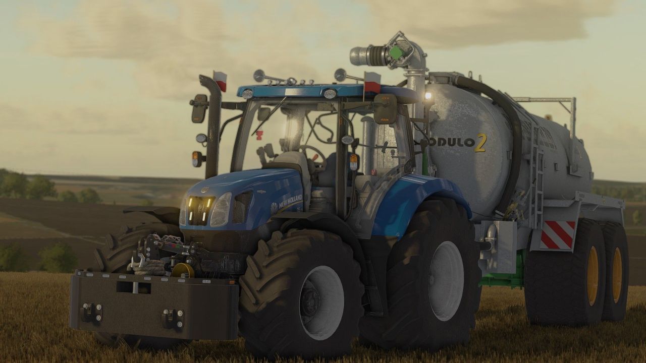 Трактор New Holland T6 2012 Edit для Farming Simulator 22