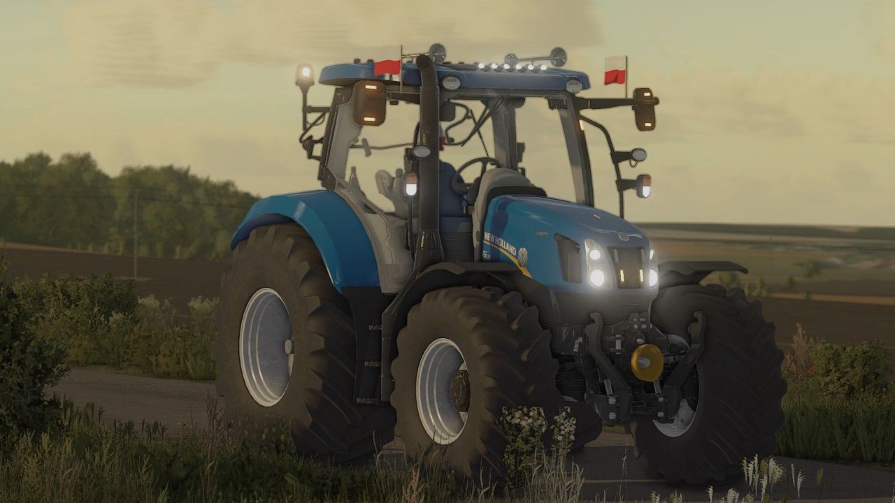 Трактор New Holland T6 2012 Edit для Farming Simulator 22