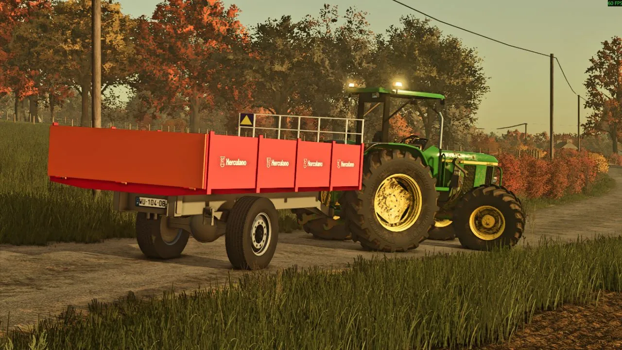 Przyczepa rolnicza Herculano do Farming Simulator 25