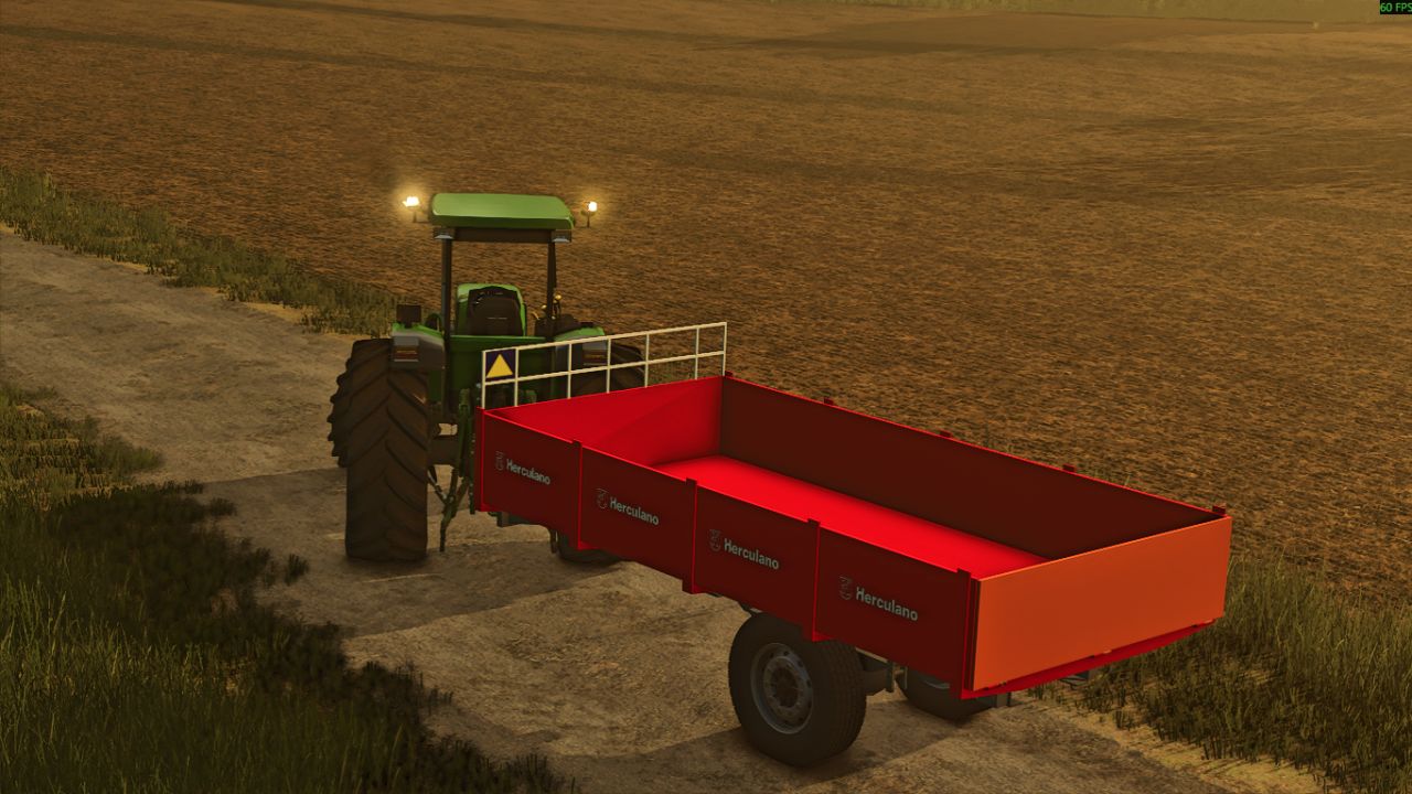 Сільськогосподарський причіп Herculano для Farming Simulator 25 - Скріншоти