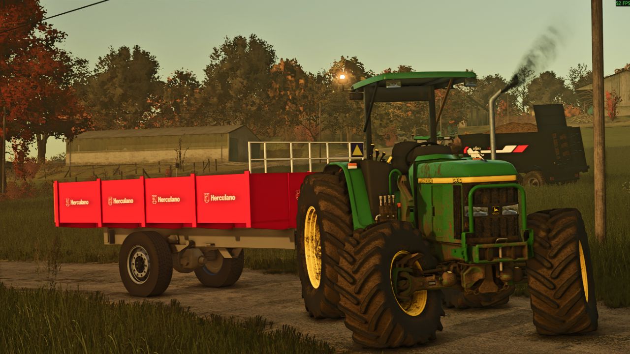 Сільськогосподарський причіп Herculano для Farming Simulator 25 - Скріншоти