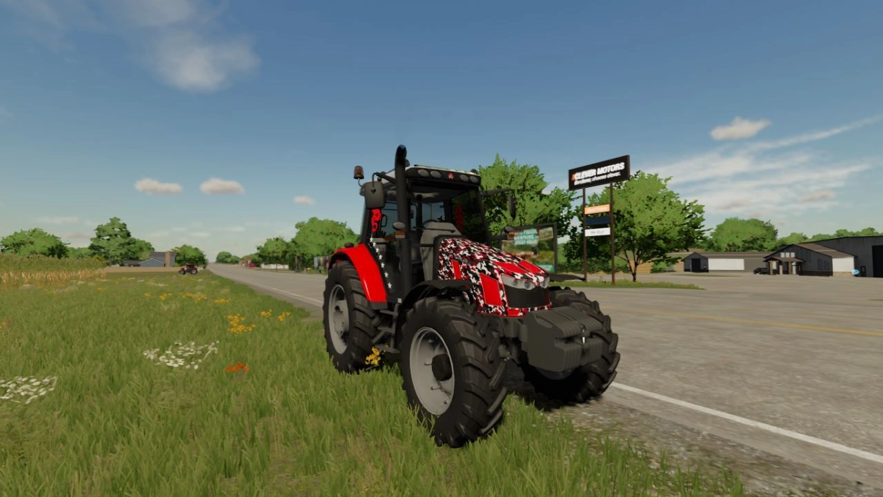 Трактор Massey Ferguson 5400 Series для Farming Simulator 22