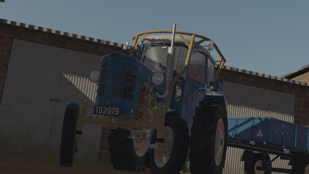 Traktor Ursus 4011 z ramą do Farming Simulator 22