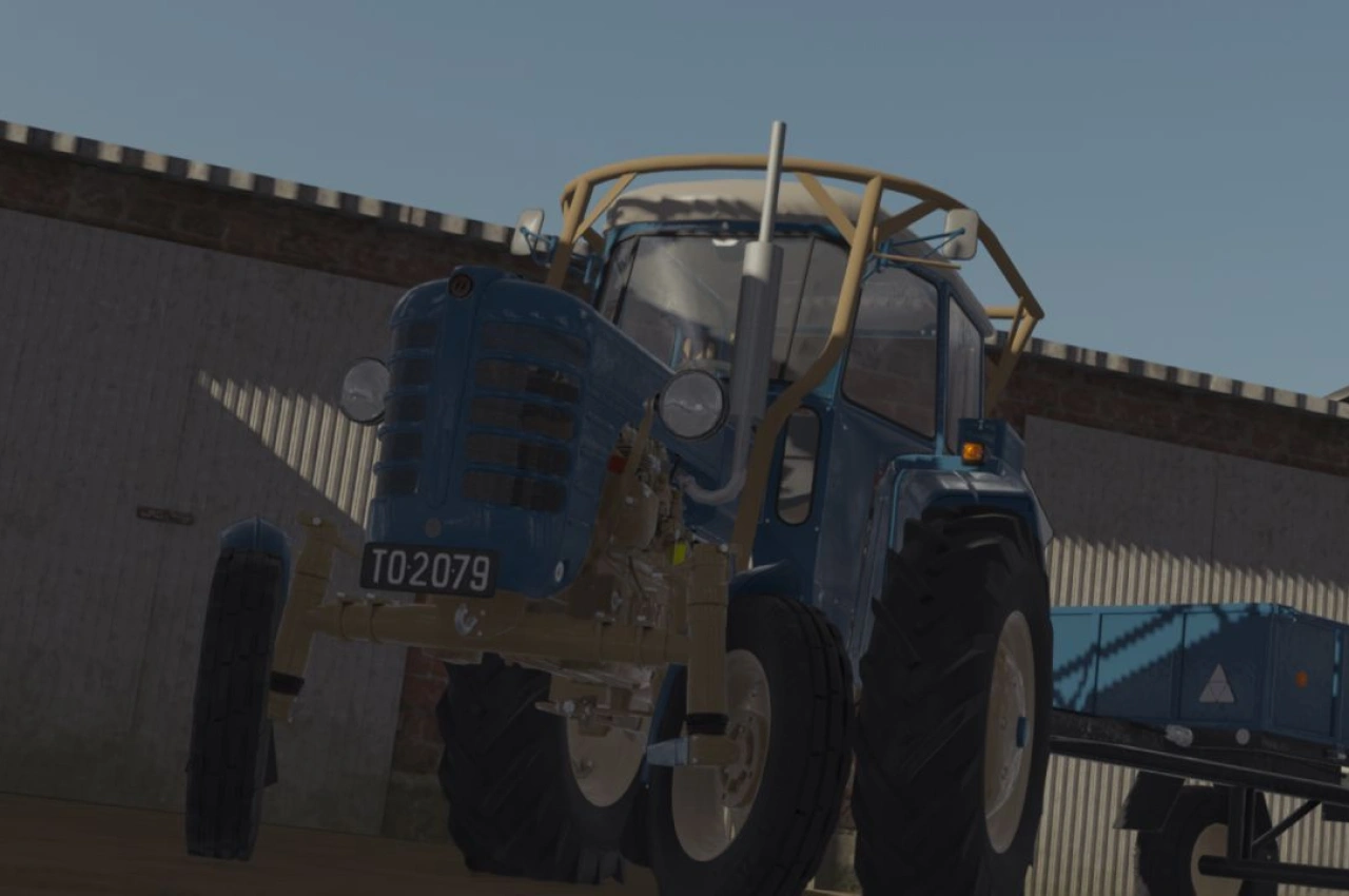Трактор Ursus 4011 з рамою для Farming Simulator 22