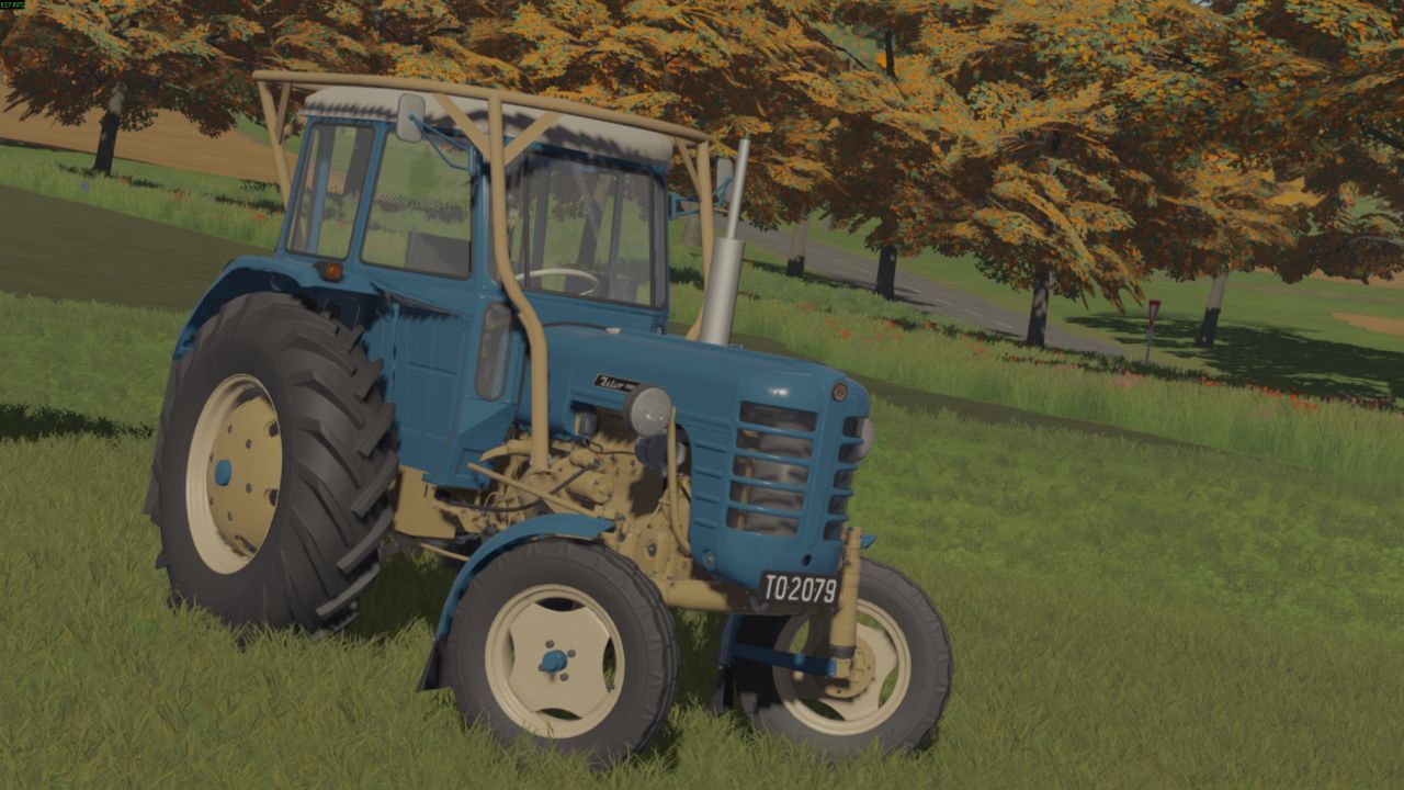 Traktor Ursus 4011 z ramą do Farming Simulator 22